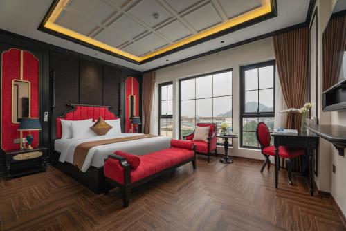Guestroom, Grand Hanoi Hotel Quoc Oai in Quoc Oai