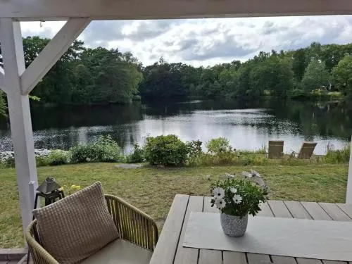 Ferienhäuschen blauer See in Bockhorn, Deutschland