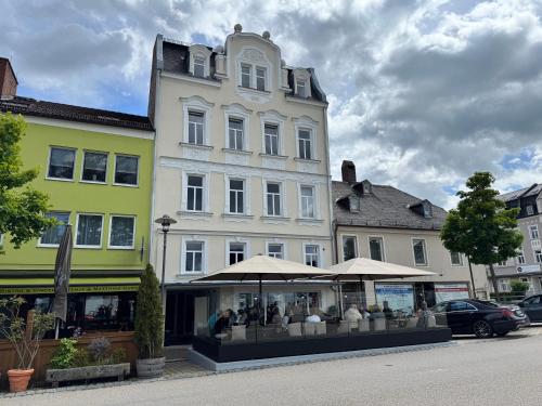 Maxplatz in Rehau, Deutschland