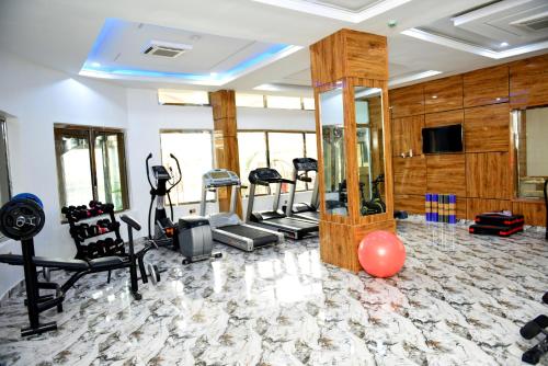 Centro de fitness, Immaculate Excellence Luxury Hotel in Owerri