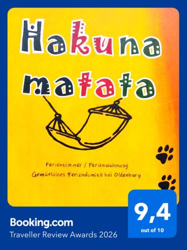 Hakuna Matata - Gemutlichkeit bei Oldenburg - Garrel