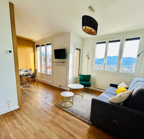 Appartement Bellevue - T2 vue montagne - calme - parking gratuit - 4 personnes