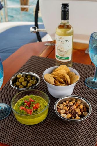 Ételek és italok, San Blas en Velero Todo Incluido in El Porvenir