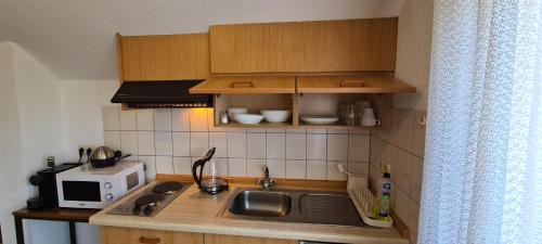 Pension Hauber - Kirchturmblick in Herrischried