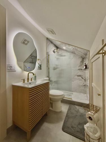 浴室, Spring Rooms by Yale & Downtown in 紐哈芬 (CT)