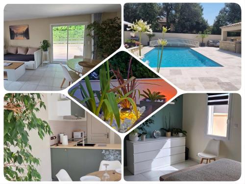 Un air de provence avec piscine disponible seulement en fin de journée - À 5min de l'A7 et A9 - Location saisonnière - Orange