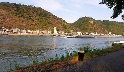 Rheintalblick St Goar Loreley in 聖戈阿爾鎮中心