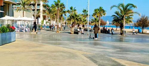 A szálláshely kívülről, Hostal Estudios in Badalona