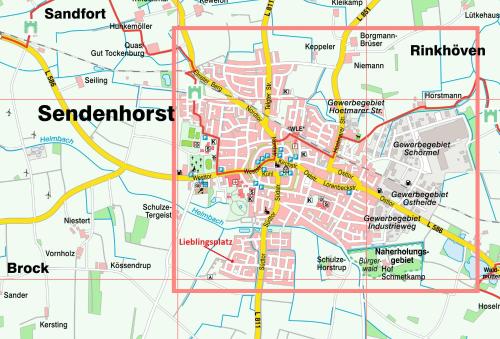 Létesítmények, Lieblingsplatz Sendenhorst in Sendenhorst