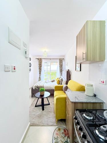 A spacious, stylish, studio near Nairobi, CBD in Ναϊρόμπι