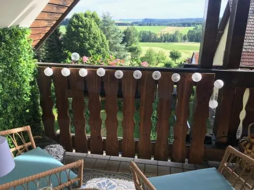 Modernes Apartment mit herrlichem Blick ins Gruene in Unterbränd, Deutschland