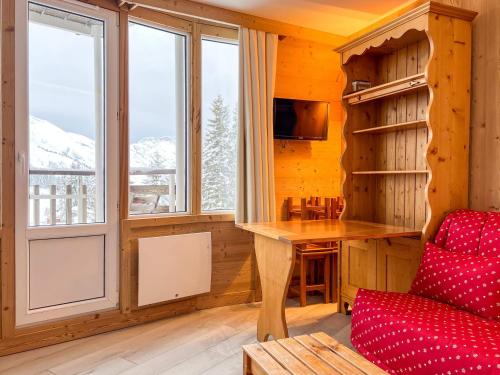 Studio rénové à Avoriaz, 3 pers, balcon sud