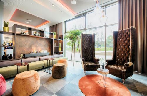 大堂, 烏爾姆萊昂納多皇家酒店 (Leonardo Royal Hotel Ulm) in 烏爾姆市中心