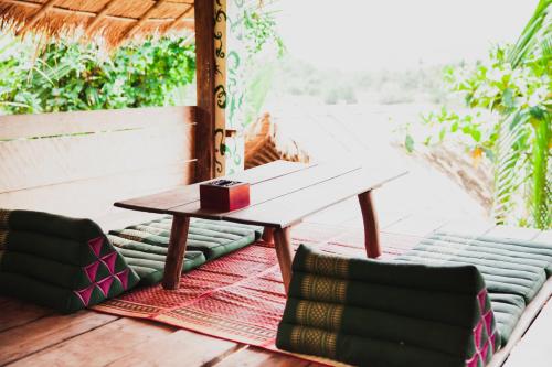 Balcony/terrace, Eden Eco Village in Kampot