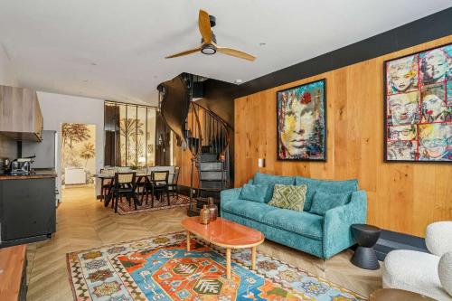 Luxury family Duplex 4 bdrs 10P - Republique