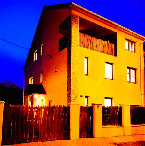 Exterior view of Indira Vendeghaz