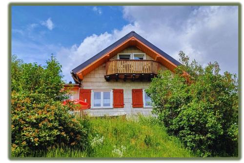 Exterior view, Ferienhutte Ilmtalblick in Ilmenau