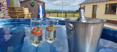 Viesnīcas āriene, Sunny Bank - Bungalow in Carmarthenshire with hot tub and extra accessibility, A firm family favouri in Llangynog (Carmarthenshire)