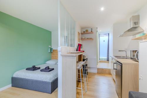 Le Studio Mermoz - Parking gratuit - Airport 15min in 梅里尼亞克