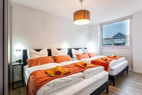 Business Apartment I kostenlose Parkplätze I Nähe Köln Messe Deutz I Terasse I Top Anbindung in Troisdorf, Deutschland