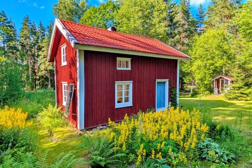Hotellet från utsidan, "Björkhorva" ("Bjorkhorva") in Vimmerby