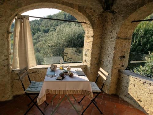 Balkons/terase, B&B Ududema in Dolcedo
