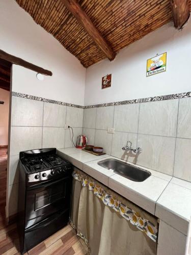 virtuve, Casa campo Ayllu in Villa Florida