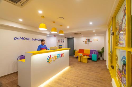 לובי, goSTOPS Bengaluru, Indiranagar -&nbsp; - Private Rooms & Dorms in בנגלור