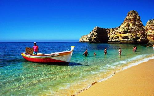 Canoeing, Algarpraia in Carvoeiro
