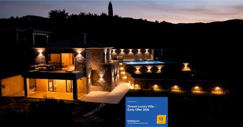 Orraon Luxury Villa - Exclusive retreat with panoramic views and infinity pool – khách sạn tại Apolpena