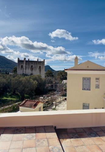 Balkons/terase, Halki Residence - Tower View, Top Floor in Chalkio