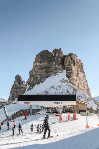 Surrounding environment, Hotel Le Genepy in Tignes