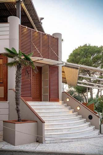 Exterior view, Xenios Dias Luxury Apartments With Sea View in Nea Kidonia