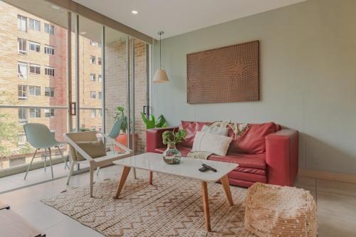 Luxury Studio El Poblado Pool Rooftop 4th Floor