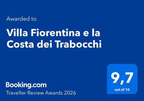  Villa Fiorentina e la Costa dei Trabocchi in Marina di San Vito