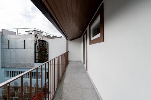 ระเบียง/ชานเรือน, Casa da Chica - Paço dos Duques Apartmento 2º Esq (Casa da Chica - Paco dos Duques Apartmento 2º Esq) in โกสตา
