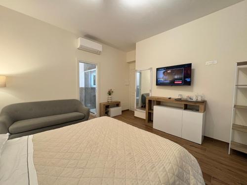 sala de TV, Monte Boutique ROOMS in Montepulciano