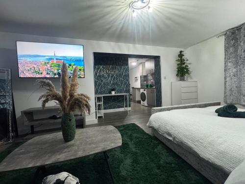Stylish Studio Flat JQ close to Villa Park & Utility Arena in Handsworth Wood