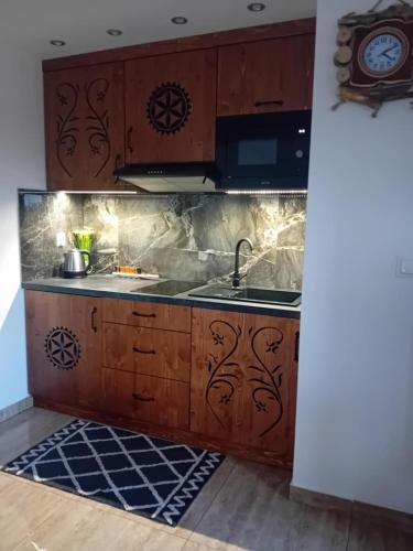 廚房, Apartament pod Lipa blisko Term Chochołowskich (Apartament pod Lipa blisko Term Chocholowskich) in 西切