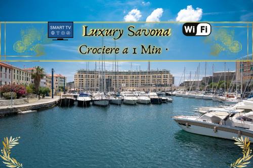 Luxury Savona - Crociere 1 Min Free WiFi - AC