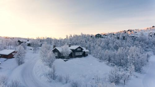 Lun og koselig hytte på fjellet, med badstu – khách sạn tại Trung tâm Thành phố Geilo