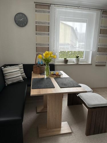 Aed, Apartment Lale - Frankenwald, Waldblick & Rennsteig in Steinbach am Wald