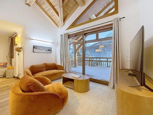 La Tanière d'Altaïr, duplex premium ski-in ski-out 8p avec garage
