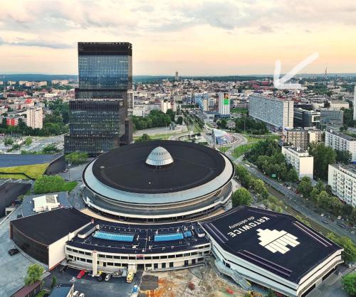 Studio12 by ZZzone, Superjednostka 2th floor, Spodek, Centrum, Rynek, 48m2, city center, self check- - Katowice