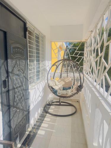 Balcony/terrace, Cozy Furnished 1Bedroom Near Diani Beach in Mombasa