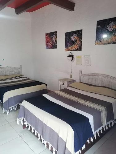 1 double bed