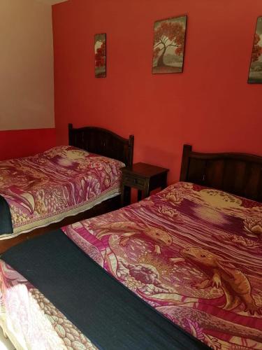 2 double beds