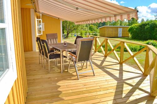 Balkon/Terrasse, "Hasselbacken" in Vimmerby