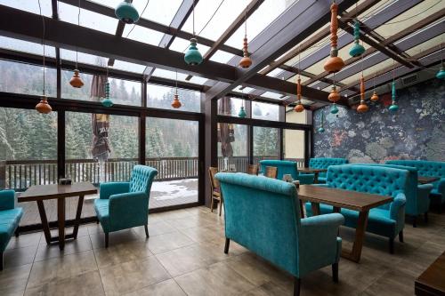 ห้องอาหาร, Goral Hotel & Spa in โปลยานึตสยา