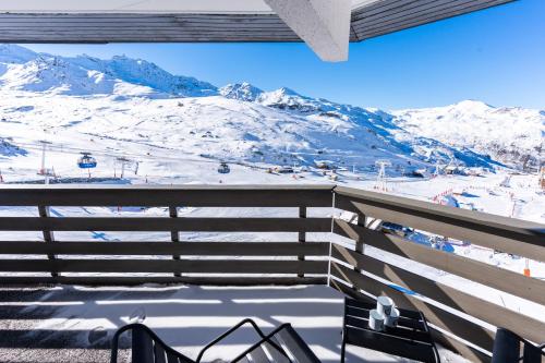 balkon/terras, Fahrenheit Seven Val Thorens in Saint-Martin-de-Belleville